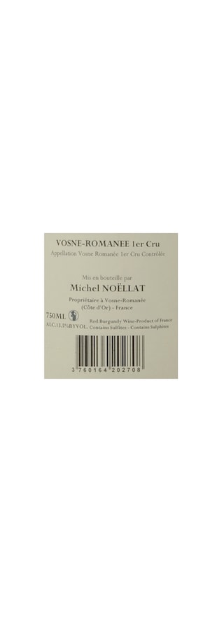 France - Frankrijk | Bourgogne - Côte de Nuits | Vosne Romanée 1er Cru Les Suchots Domaine Noellat 14 Rouge 