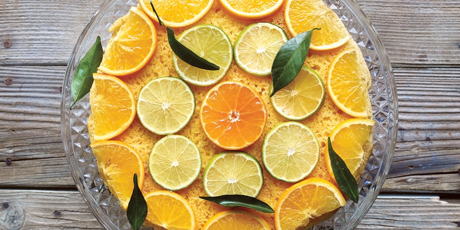 Tarte polenta-citron