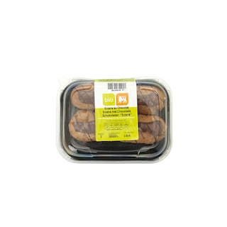 Delhaize | Bio | Eclairs 2 x 1 pers. | Met chocolade | Bio 