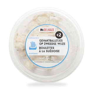 Delhaize | Boulettes de viande suédoises 