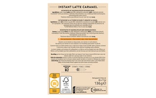 Delhaize | Koffie | Oplos | Sticks | Latte Caramel 