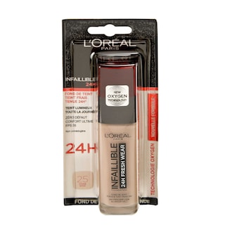 L'Oréal Paris | Cosmetics | Foundation | Infaillible 24h Fresh Wear | 25 Rose Ivory 