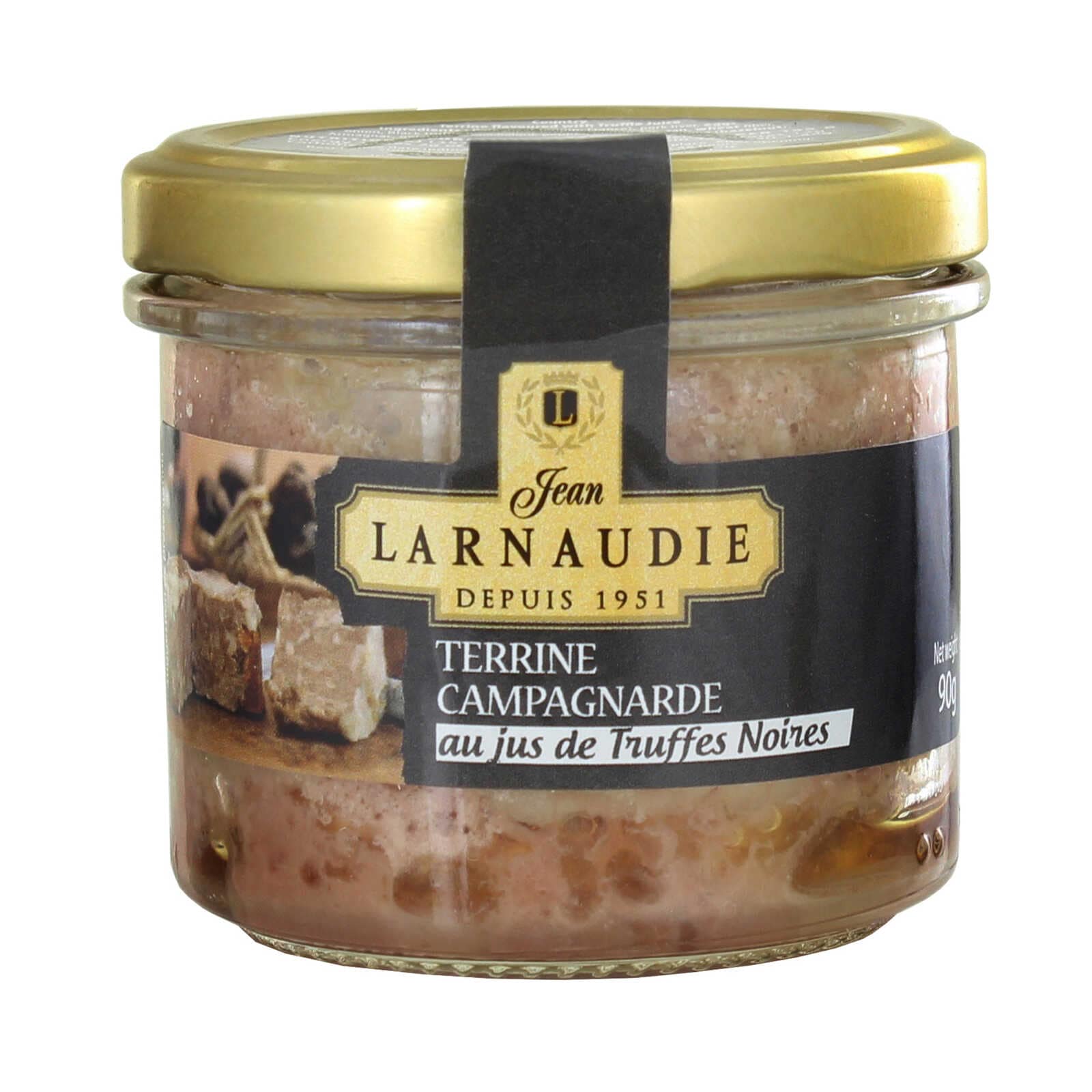 Jean Larnaudie Terrine Truffel sap 90 gr Delhaize