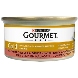 Purina | Gourmet | Kattenvoer | Gold | Luxe Mix | Eend & Kalkoen 