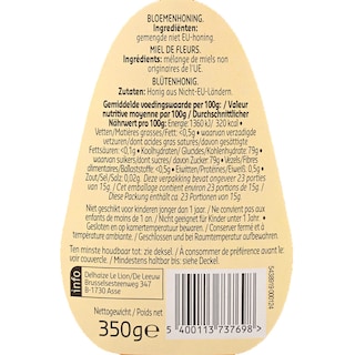Delhaize | Miel | Fleurs | Squeeze 