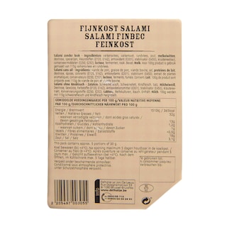 Delhaize | Salami finbec +/- 150 gr