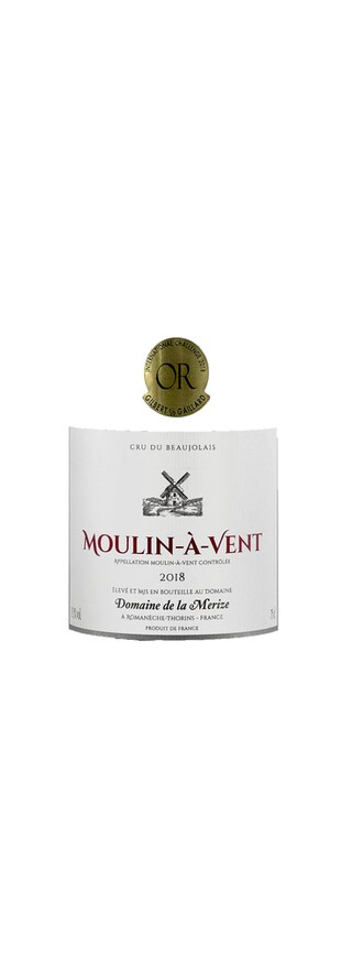 France - Frankrijk | Bourgogne - Cru du Beaujolais | Moulin à Vent Domaine de la Merize 2018 Rouge 