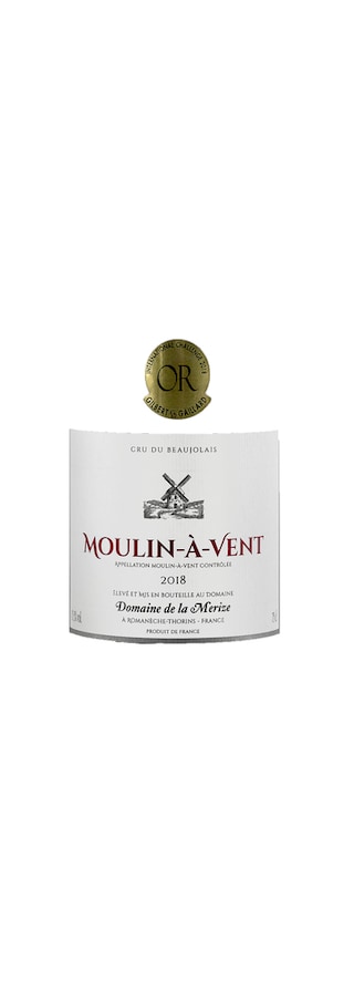 France - Frankrijk | Bourgogne - Cru du Beaujolais | Moulin à Vent Domaine de la Merize 2018 Rouge 