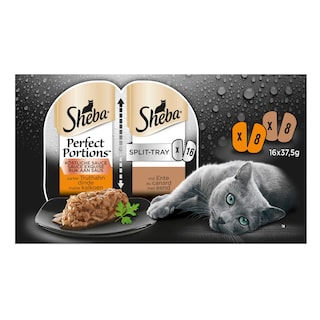 Sheba | Kattenvoeding | Saus | Mix vlees 