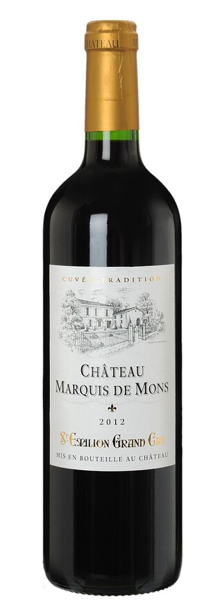 FR BORDEAUX SAINT EMILION GC | Château Marquis de Mons 2012 