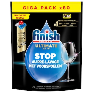 Finish | Tabletten | Vaatwasser | Poseidon Ultimate | 80Tb 