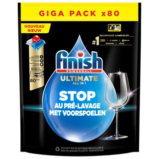 Finish | Tabletten | Vaatwasser | Poseidon Ultimate | 80Tb 