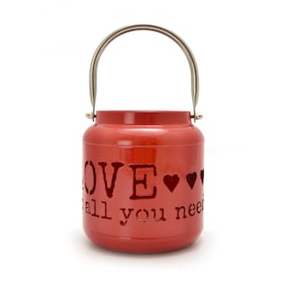 Delhaize | Décoration | Lanterne | Rouge 