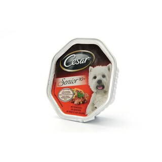 Cesar | Aliment chien | Senior 10+ | Boeuf-Légumes 
