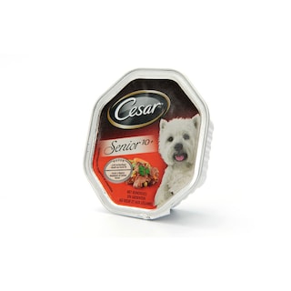 Cesar | Aliment chien | Senior 10+ | Boeuf-Légumes 