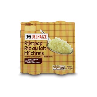 Delhaize | RIZ AU LAIT 3+1 