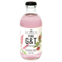 Pink G&T Mocktail | 0% Alcool