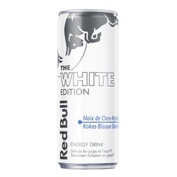 Energy Drink | White Edition | Kokos Blauwe Bosbes | 25 cl