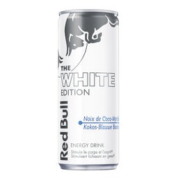 Energy Drink | White Edition | Kokos Blauwe Bosbes | 25 cl