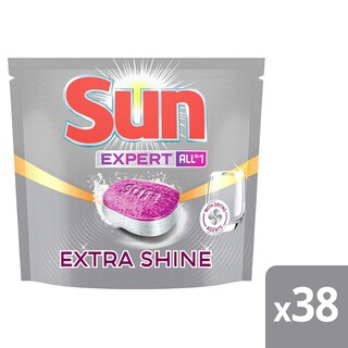 Sun | Tablettes lave-vaisselle | Expert | Extra shine 
