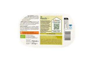Delhaize | Bio | Vanille | Roomijs | Bio 