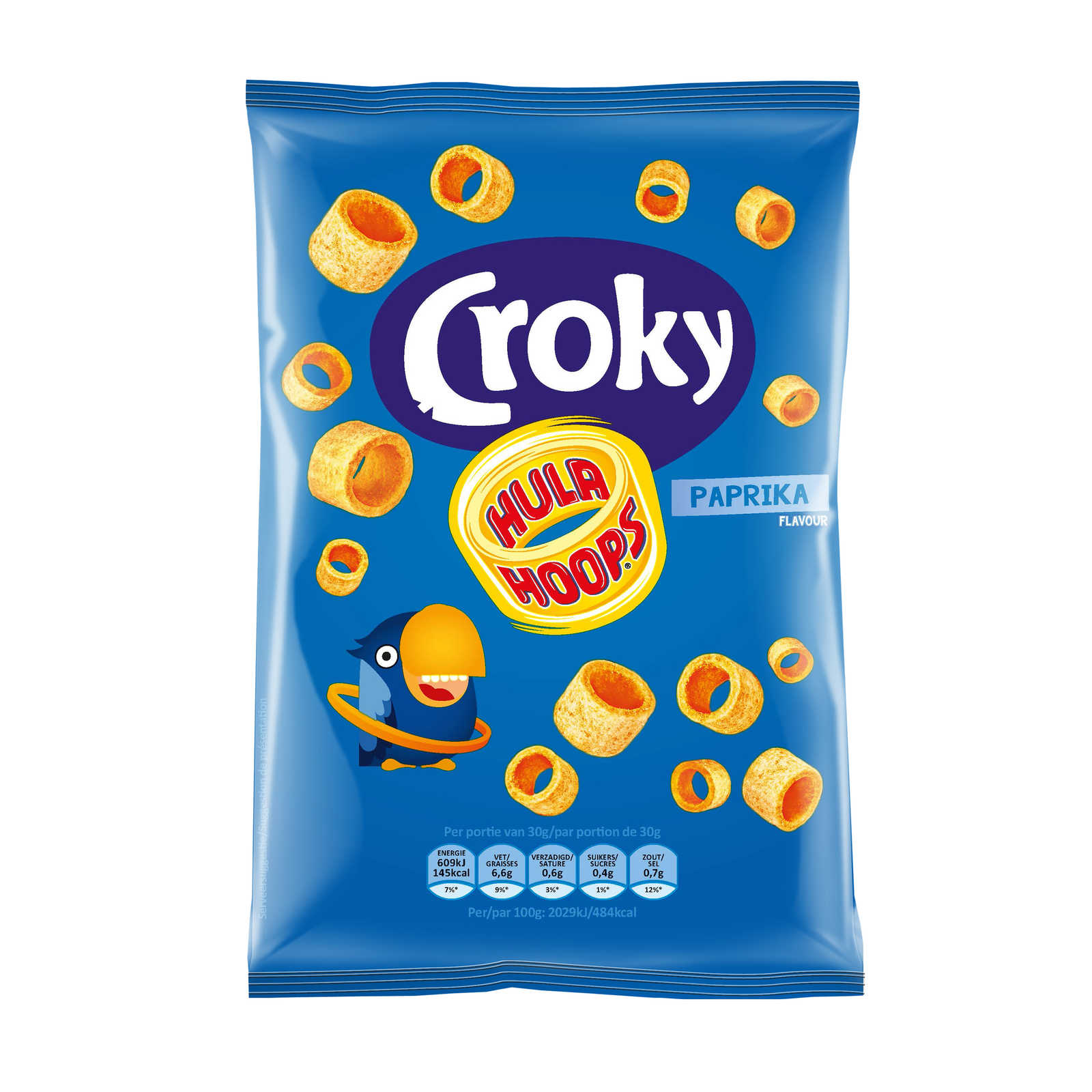 Croky Chips Paprika 100 gr Delhaize