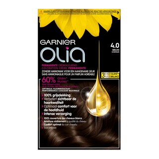 Olia | Coloration Crème Permanente | 4.0 | Châtain Foncé 1 pc