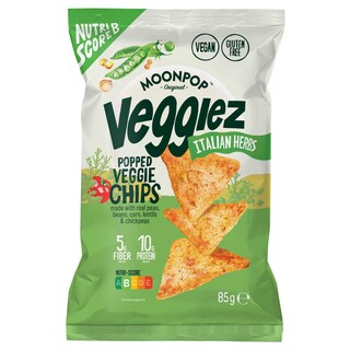 Moonpop | Chips de légumes | Herbes italiennes 