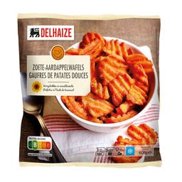 Delhaize | Wafel | Zoete aardappel | Cajun | Zonder lactose 600 gr