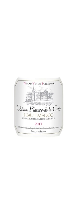 France - Frankrijk | Bordeaux - Haut-Médoc | Château Plantey de la Croix 2017 