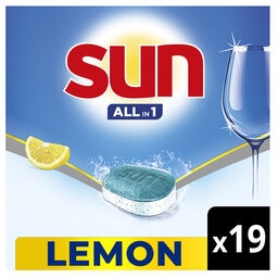 19 Vaatwascapsules | All in One | Lemon |