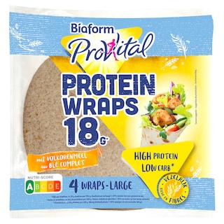 Biaform | ProVital | Wrap | Protéine | Sans lactose 