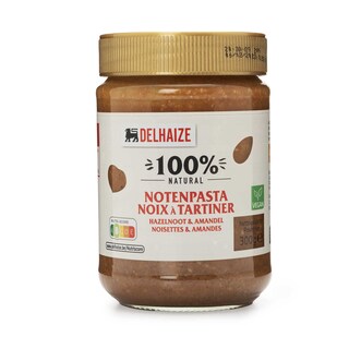 Delhaize | Hazelnootpasta 50% | Almond 50% 