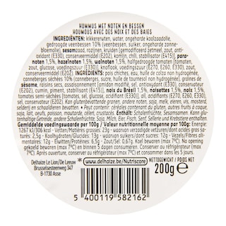 Delhaize | Hummus | Noten | Bessen 