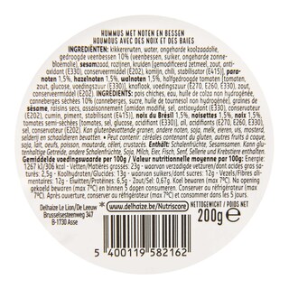 Delhaize | Houmous | Noix | Baies 