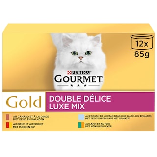 Gourmet | Gold | Kattenvoeding | Luxe Mix | Vis 