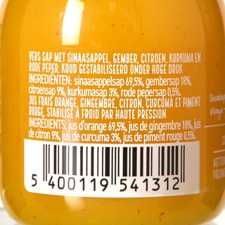 Delhaize | Shot | Kurkuma sinaasappel 