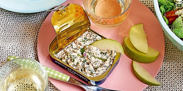 Rillettes de sardines au citron vert