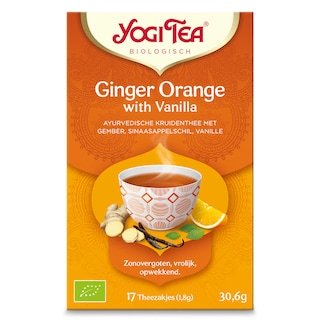 Yogi | Thé | Gingembre | Orange | 17S | Bio 