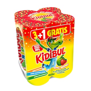 Kidibul | Pomme | Fraise | 3+1gr 