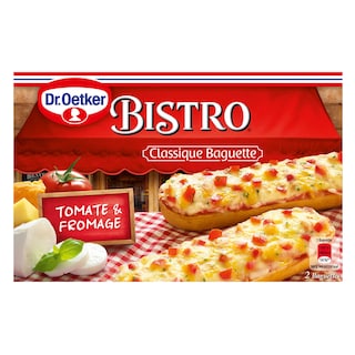 Dr. oetker | Bistro Baguette | Stokbrood | Tomaat-Kaas 