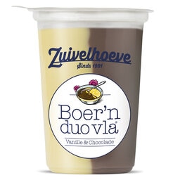 Boer'n duo vla | Vanille-chocolade