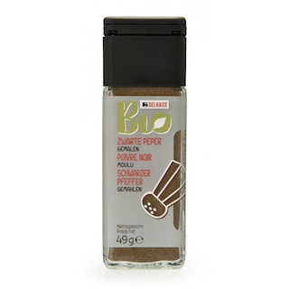 Delhaize | Bio | Kruiden | Peper | Zwart | Gemalen | Bio 