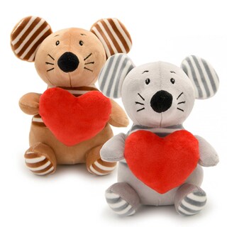Delhaize | Muis knuffel met hart 