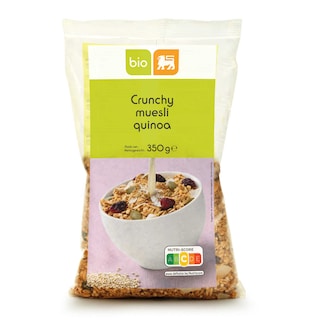 Delhaize | Bio | Muesli | Granola & quinoa fruit & zaden | Bio 