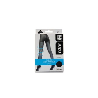 Delhaize | Care | Panty anti fatigue zwart  XL 