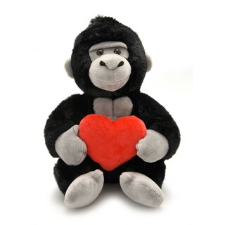 Delhaize | Peluche Gorille Noire avec Coeur 