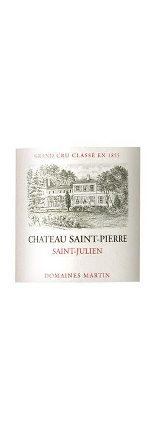 France - Frankrijk | Bordeaux - St-Julien 4GCC | Château Saint-Pierre 2017 | Caisse en bois 