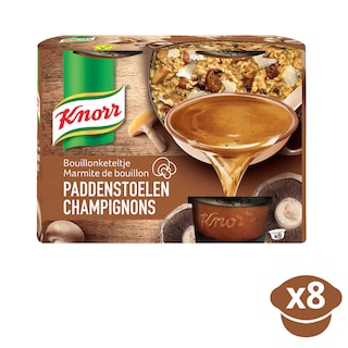 Knorr | Marmite De Bouillon-Keteltje | Bouillon | Champignons 
