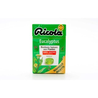Ricola | Kruidenpastillen | Eucalyptus | Bon €0.60 